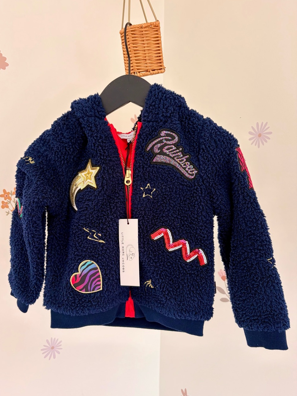 Little Marc Jacobs girls’ hooded jacket NWT 4T